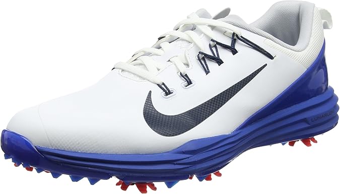 Amazon | NIKE Men's Lunar Command 2 Golf Shoe, Black/White/Black